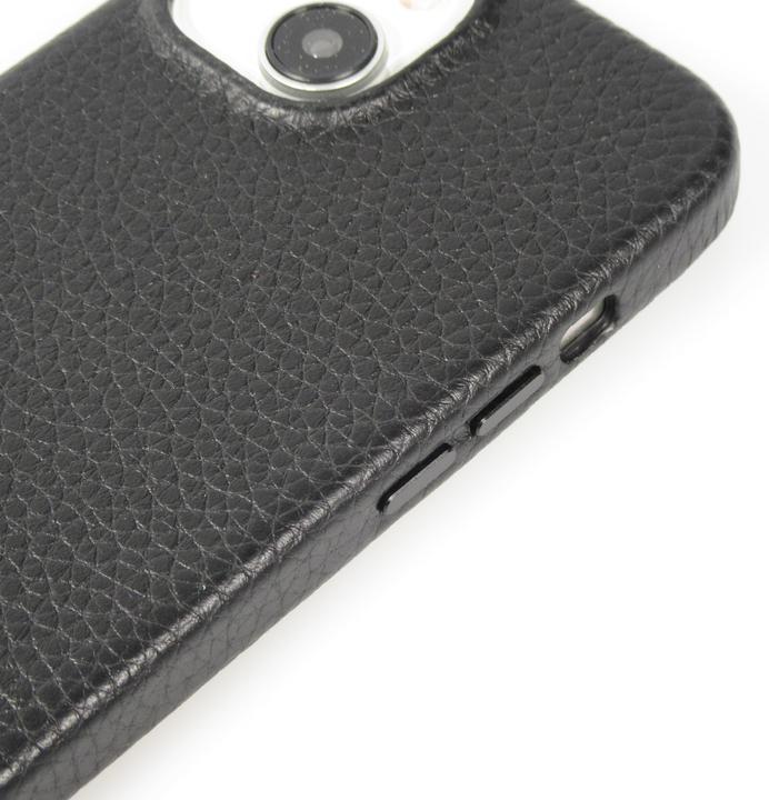 Image du produit PhoneLook Coque Cuir de veau luxe grainé intégral avec boutons métalliques et MagSafe (Apple iPhone 14)