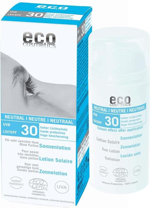 Actual product image Eco Cosmetics Sensitive (Suntan cream, SPF 30, 100 ml)