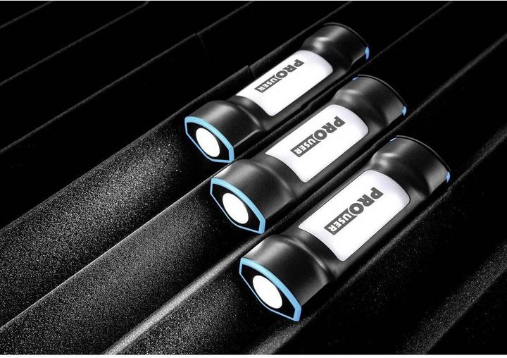 Immagine prodotto ProUser Powerbank con torcia elettrica Set di 3 (7500 mAh, 27.75 Wh)