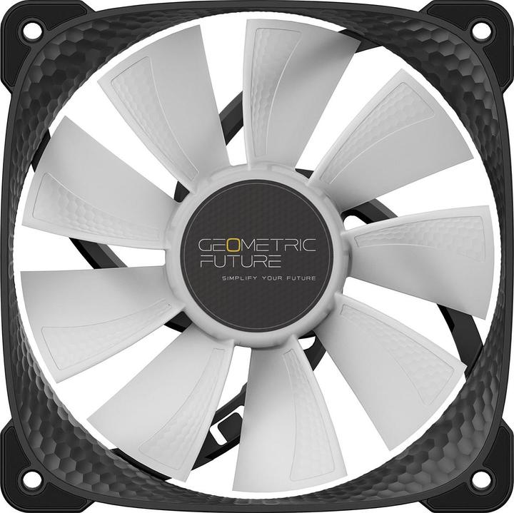 Image du produit Geometric Future Ventilateur Squama 2505B RGB - 120 mm, noir (120 mm, 1 x)