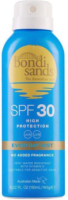 Actual product image Bondi Sands - SPF 30 Everyday Aerosol Mist Spray - 160 ml (Sun spray, SPF 30, 160 ml)