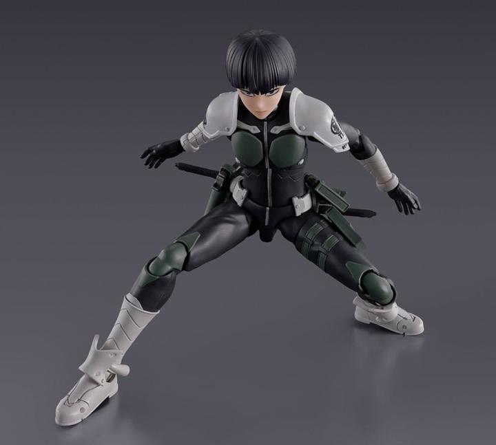 Actual product image Bandai Kaiju No. 8 S.H.Figuarts action figure Soshiro Hoshina 14 cm