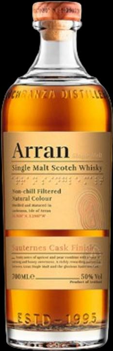 Actual product image Arran Distillery Sauternes (Single Malt, Scotch whisky, 1 x 70 cl)