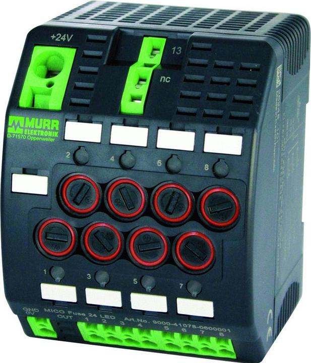 Actual product image Murr Elektronik MICO FUSE 24 LED fuse holder 5x20mm (Micro fuse, 6 A)