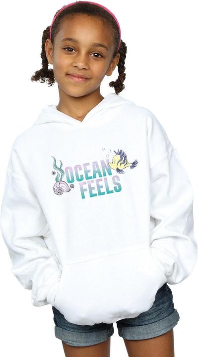 Actual product image Disney Girls The Little Mermaid Ocean Hoodie (116)