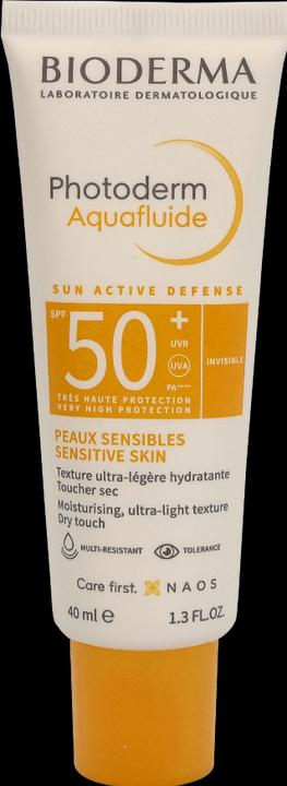 Image du produit Bioderma Photoderm Aquafluide SPF50 (Crème solaire, SPF 50, 40 ml, 0.04 g)