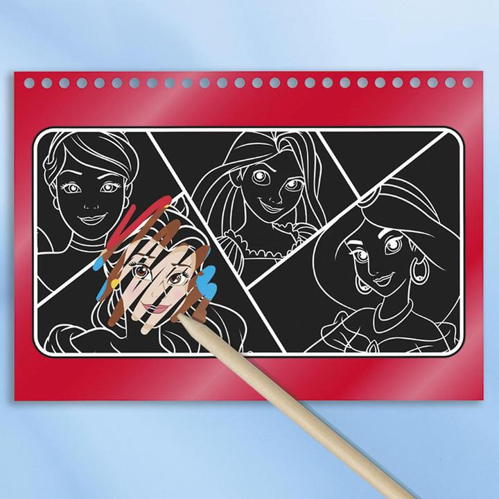 Actual product image Totum Disney Princess scratch book