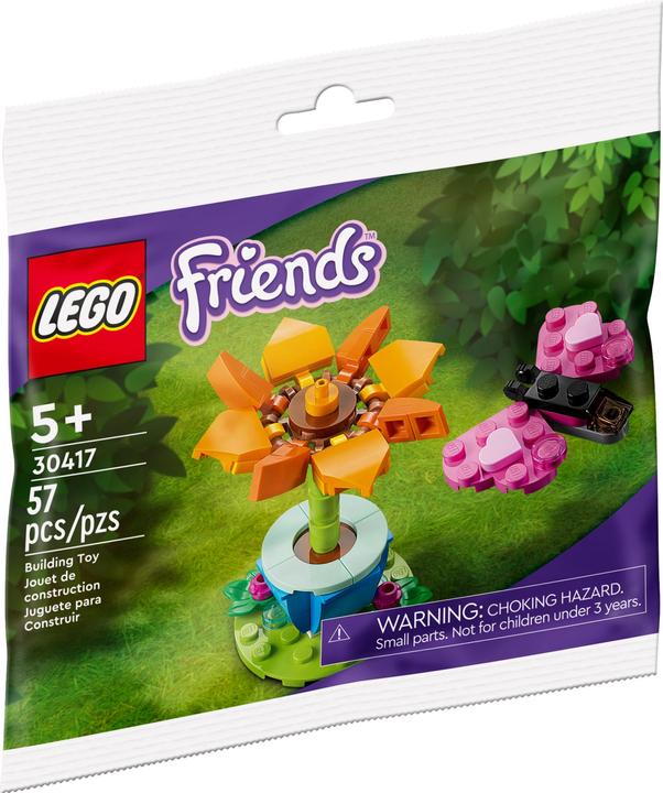 Immagine prodotto LEGO 30417 Fiore da giardino e farfalla (30417, LEGO Friends)