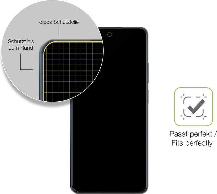 Produktbild Dipos Full Cover Schutzfolie Matt (1 Stück, Realme C65)