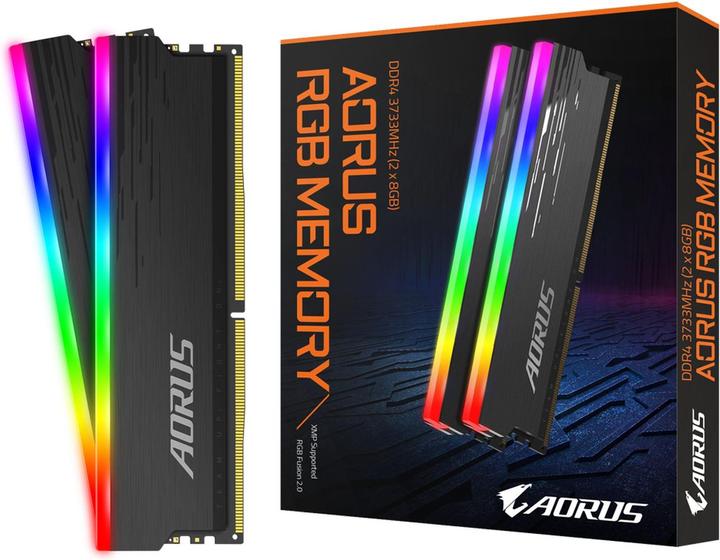 Produktbild Gigabyte Aorus RGB (2 x 8GB, 3733 MHz, DDR4-RAM, DIMM)