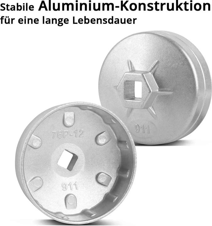 Produktbild Stahlwerk Ölfilterschlüssel Set 23-teilig Ölwechselwerkzeug-Satz