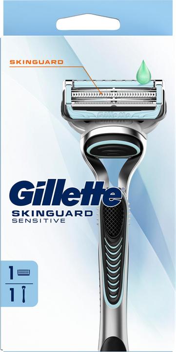 Produktbild Gillette SkinGuard Sensitive Rasierapparat Aloe Vera mit 1 Klinge