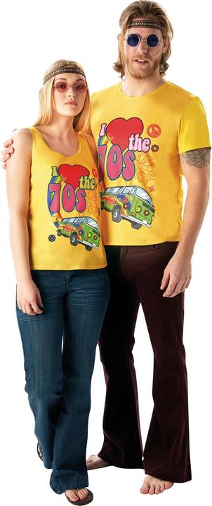 Immagine prodotto Bristol Novelty I Love The 70's Canottiera Retrò Donna (S)