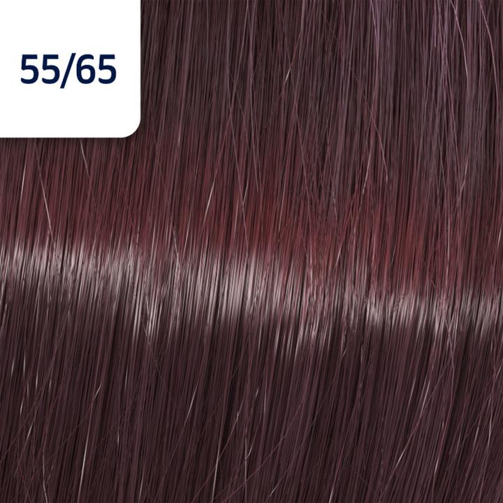 Actual product image Wella Koleston Perfect Vibrant Reds (55/65 light brown intense violet-mahogany)
