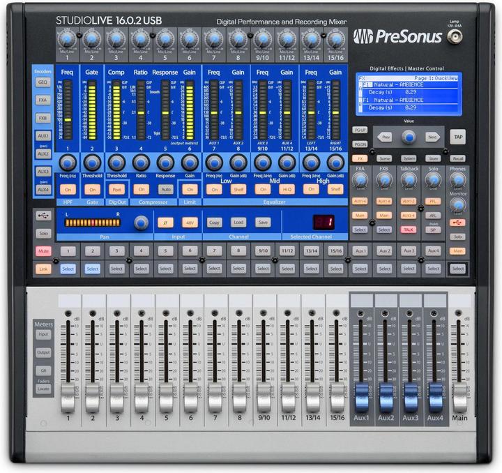 Actual product image PreSonus Mixer StudioLive 16.0.2 USB (Studio- and Livemixer)
