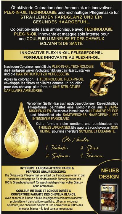 Image du produit Syoss Oleo Intense (5-77 Rouge cuivré brillant)