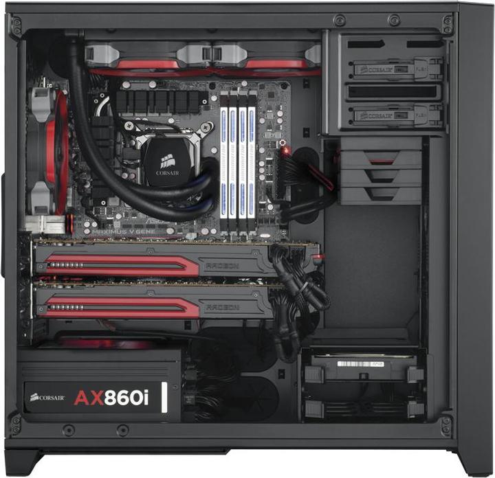 Actual product image Corsair Obsidian 350D, Window (mATX, Mini-ITX)