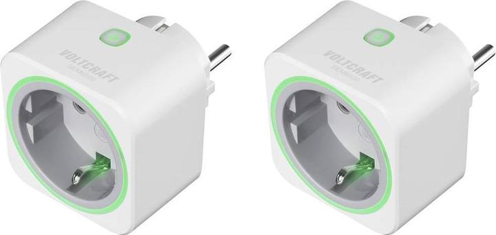 Voltcraft SEM6500 Compteur d'énergie avec prise sans fil, exportation de données, fonction d'enregistrement