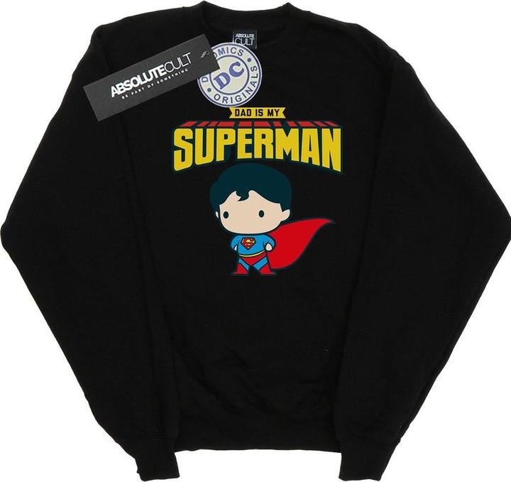 Produktbild Superman My Dad Is My Hero Sweatshirt Mädchen (152, 158)