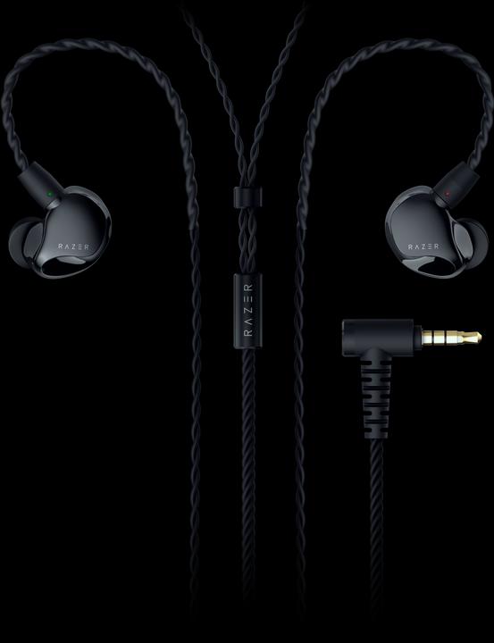 Actual product image Razer Moray - Ergonomic in-ear monitor for all-day streaming (Cable)