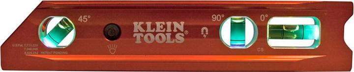 Image du produit Klein Tools 935RBLT Niveau à bulle lumineux Torpedo Billet (30 cm)