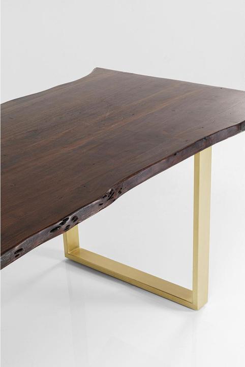 Produktbild Kare Design Tisch Harmony Walnut Messing 180x90cm (180 x 90 x 76 cm)