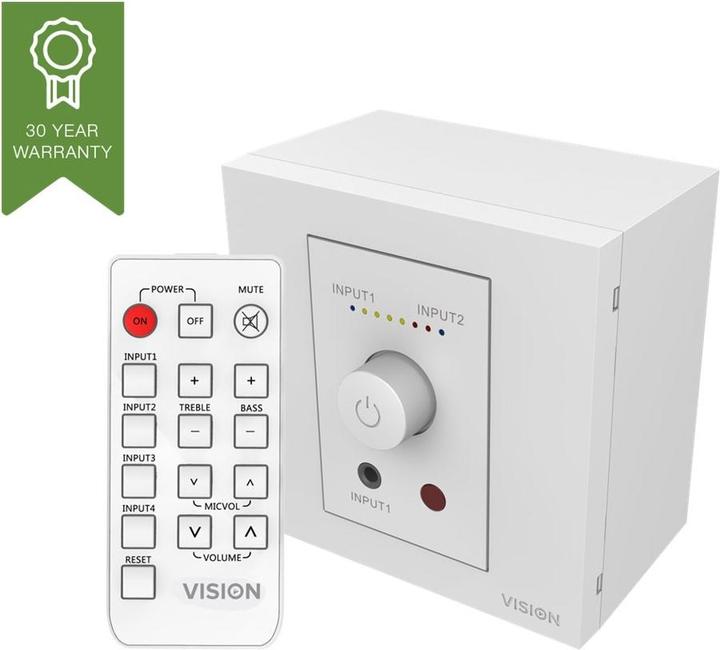Produktbild Vision Techconnect Faceplate Audioverstä (Verstärker)