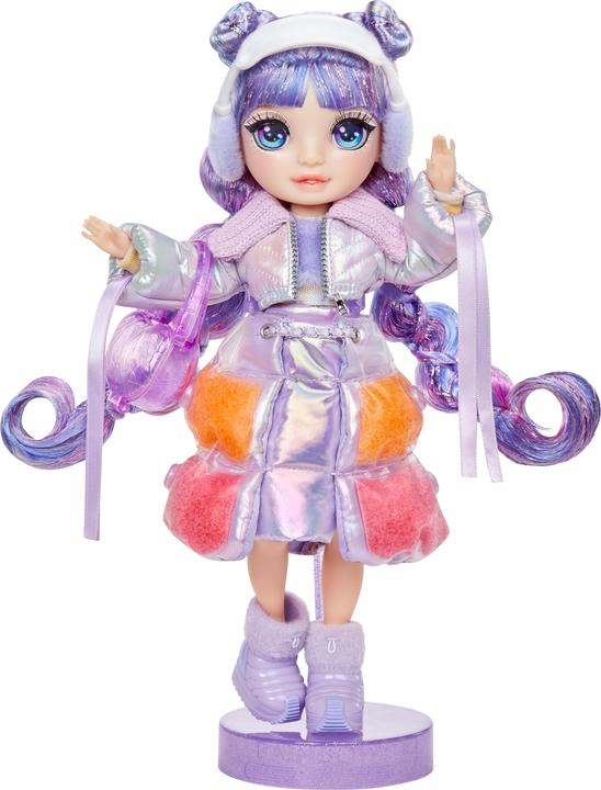 Actual product image Rainbow High - Winter Wonderland Doll- Purple (514558)