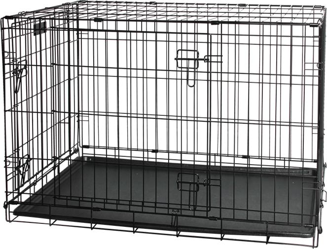 Actual product image Pawise Transport cage, galvanised (Dog, Foldable)