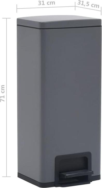 Produktbild VidaXL Tretmülleimer (30 l)
