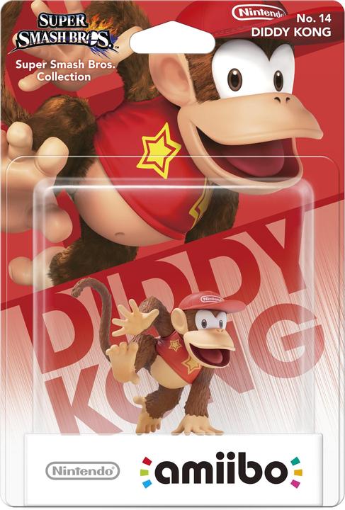 Actual product image Nintendo Amiibo Smash Diddy Kong (Wii U, 3DS XL, 3DS)