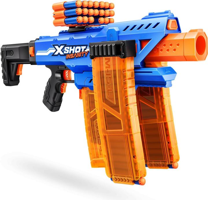 Actual product image Zuru Insanity Motorized Clip Blaster