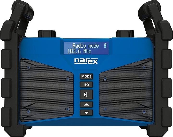 Produktbild Narex Bauradio mit Powerbank BT 02 (UKW, AUX, USB, Bluetooth) (UKW)