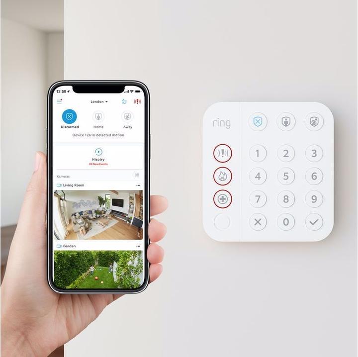 Actual product image Ring Alarm Starter Security Set (Gen 2) + Indoor Cam