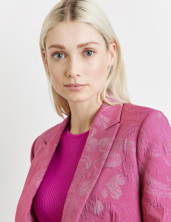 Produktbild Taifun Boleroblazer aus Jacquard-Qualität Blazer Langarm gefüttert (46)