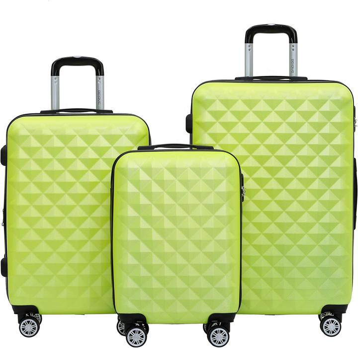 Image du produit Beibye 3-teiliges Kofferset (115 l, Bagage à main (jusqu'à 50l), M (50 - 90l), L (90 - 115l))