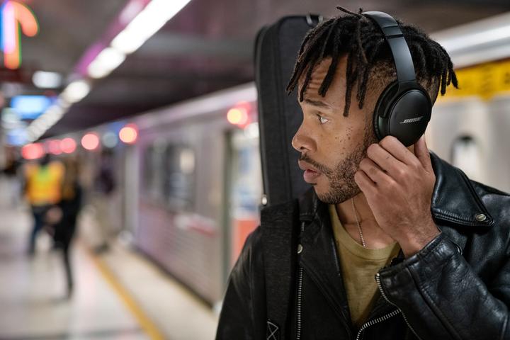 Image du produit Bose QuietComfort 45 (ANC, 22 h, Filaire, Sans fil)
