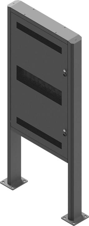 Produktbild edbak TV bracket | Floor stand | POK101 | 55 " | Maximum weight (capacity) 80 kg | Black