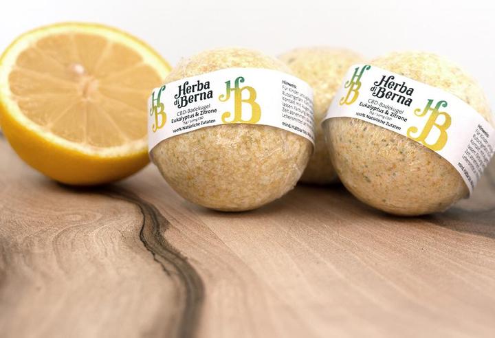 Immagine prodotto Herba di Berna Palla da bagno Eucalipto & Limone (Bombe da bagno)