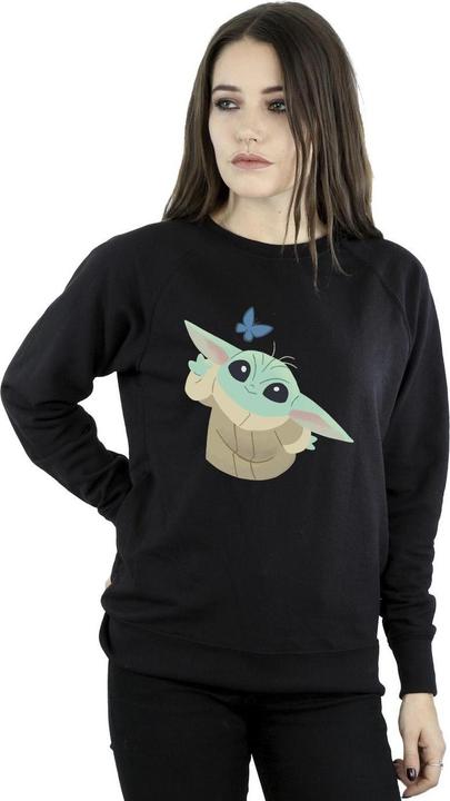 Image du produit Star Wars - Sweat THE MANDALORIAN BUTTERFLY CATCHING - Femme (XL)