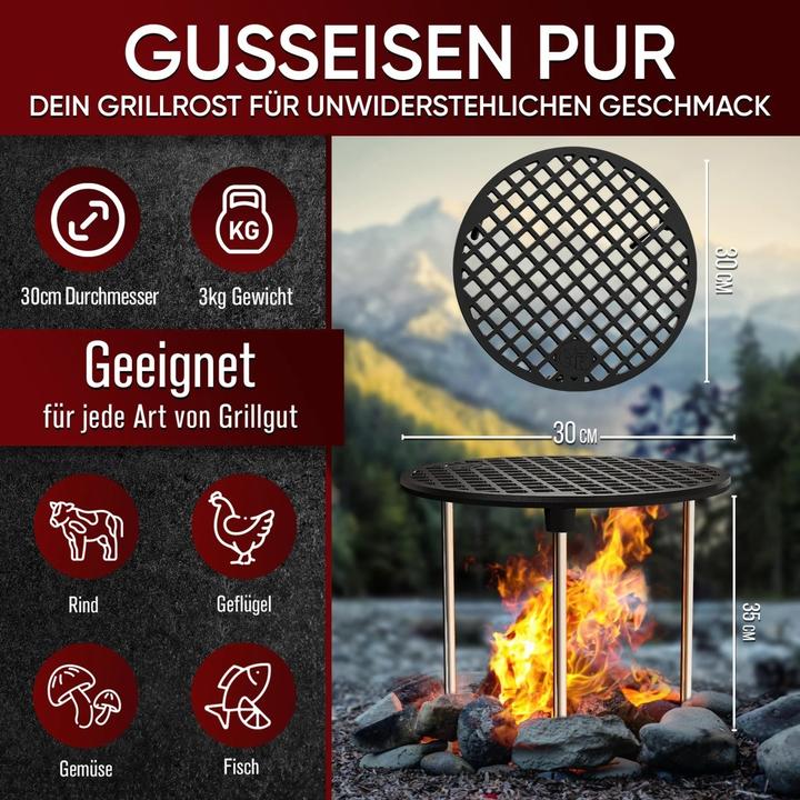 Productafbeelding Gusskönig Grillrost