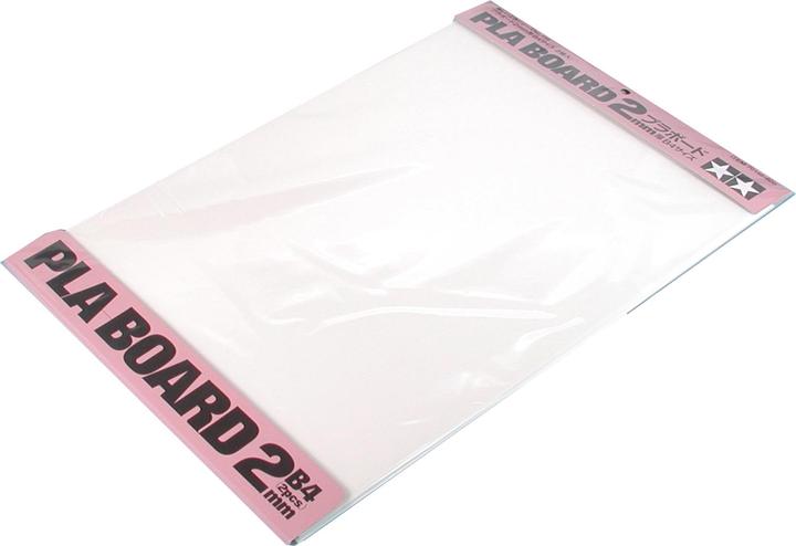 Actual product image Tamiya Plastic plates 2mm B4