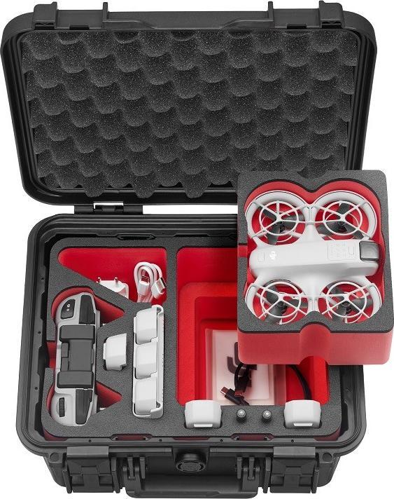 Actual product image TomCase DJI Neo ECO Koffer - "Ready-to-Charge" (Drone case, DJI Neo)