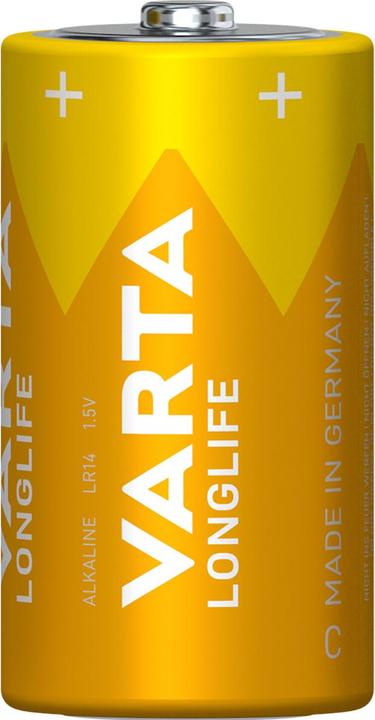 Produktbild Varta Longlife C 4er Bli (4 Stk., C, 7600 mAh)