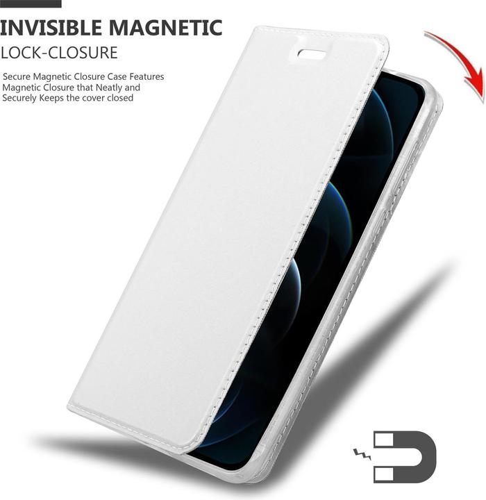Produktbild Cadorabo Book Classy Style Cover (Realme 12 Pro+, Apple iPhone 12)