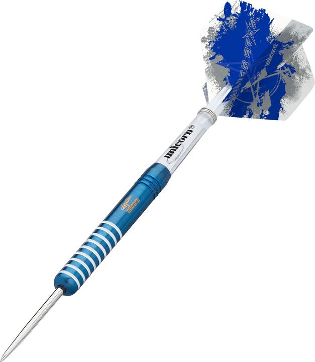 Produktbild Unicorn Silver Star Blue Gary Anderson Steel Darts 1 Satz (23 g)