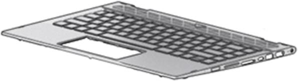 HP Top Cover W Kb Ff Nsv Uk