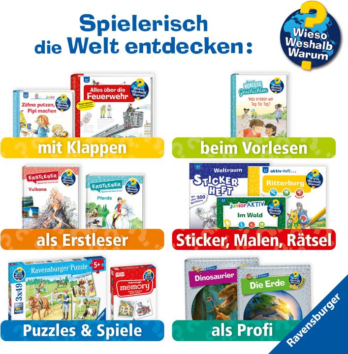 Productafbeelding Ravensburger Wieso? Weshalb? Warum?, Band 14: Ich komme in die Schule (Duits, Doris Rübel, 2025)