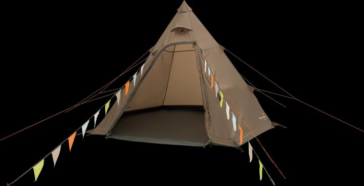 Produktbild Easy Camp Otra Tipi, f?r 4 Personen (braun, Modell 2025) (5.50 kg, 4 Personen)
