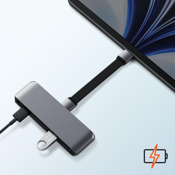 Actual product image Satechi USB-C Mobile Pro Hub (USB-C, 6 Ports)